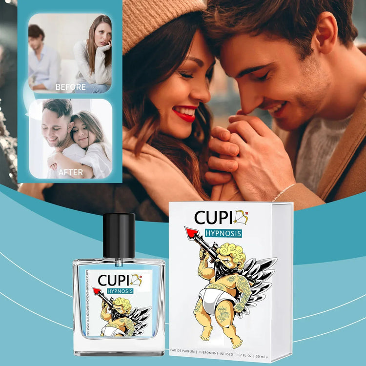 50ML Cupid Hypnosis Perfume Long Lasting Pheromone Fragrance Perfume Cologne for Men and Women Light Cologne Fragrance