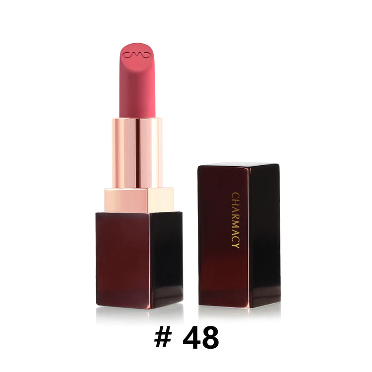 CHARMACY Matte Luxury Velvet Lipstick Waterproof Long-lasting High Quality Korean Lipsticks Lips for Women Makeup Cosmetic