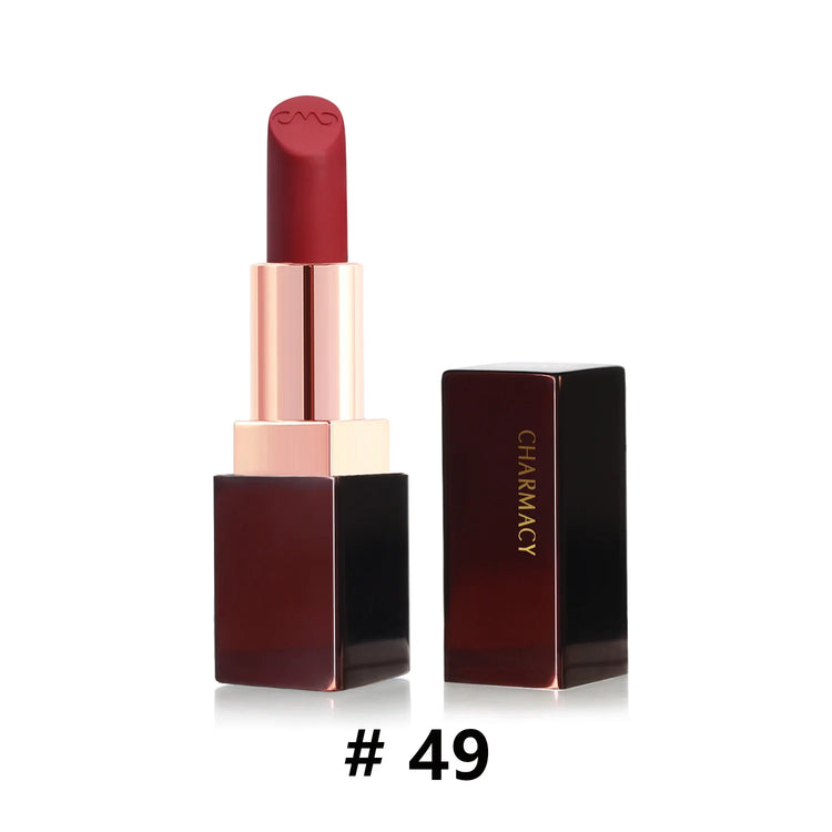 CHARMACY Matte Luxury Velvet Lipstick Waterproof Long-lasting High Quality Korean Lipsticks Lips for Women Makeup Cosmetic