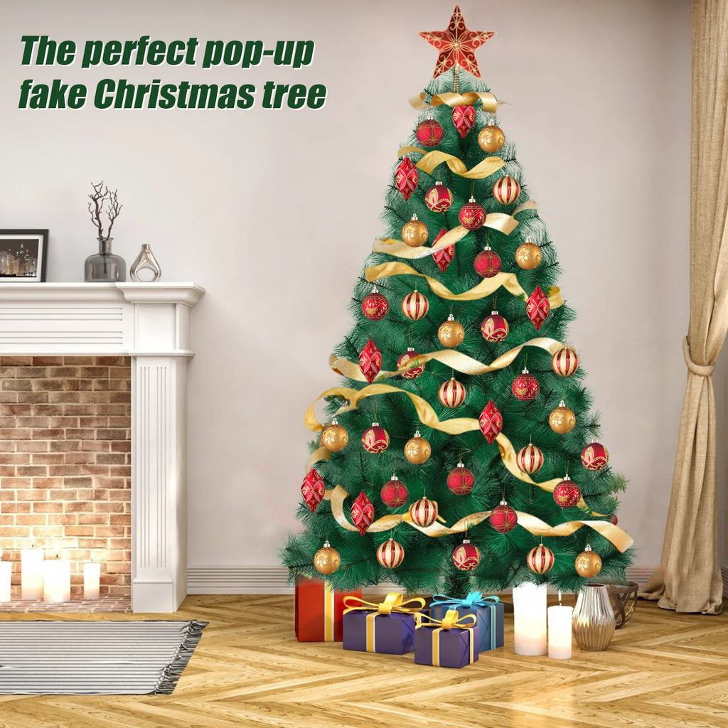 150cm Christmas Tree 5ft Artificial Tree with Metal Stand Pink White Blue Christmas Tree