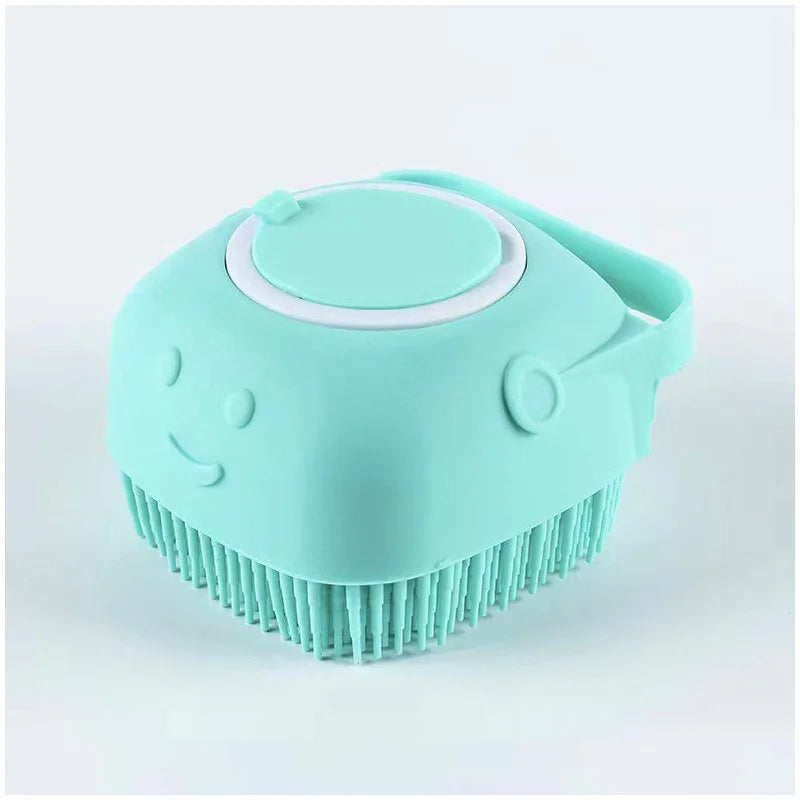 Bathroom Puppy Big Dog Cat Bath Massage Gloves Brush Soft Safety Silicone Pet Accessories for Dogs Cats Tools Mascotas Products