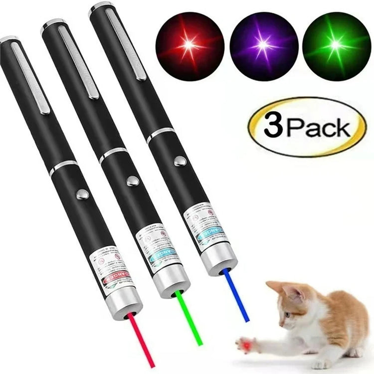 Mini 2 in1Cat Keychain Fun Pointer No battery Portable LED Training Torch Pet Cat Tickle Toy Flashlight