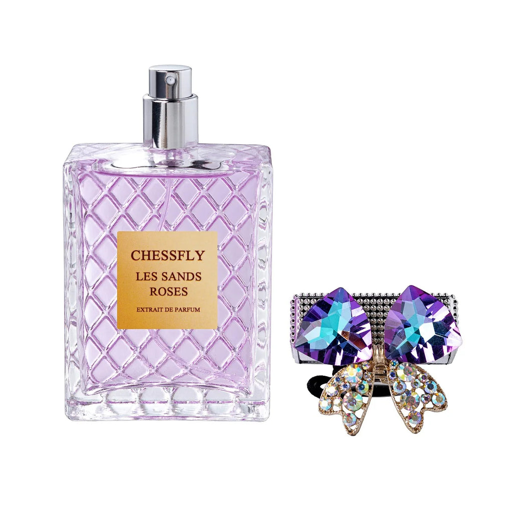 CHESSFLY LES SANDS ROSES EXTRAIT DE PARFUM FOR WOMEN 3.4 FL.OZ LONG TIME LASTING PERFUME