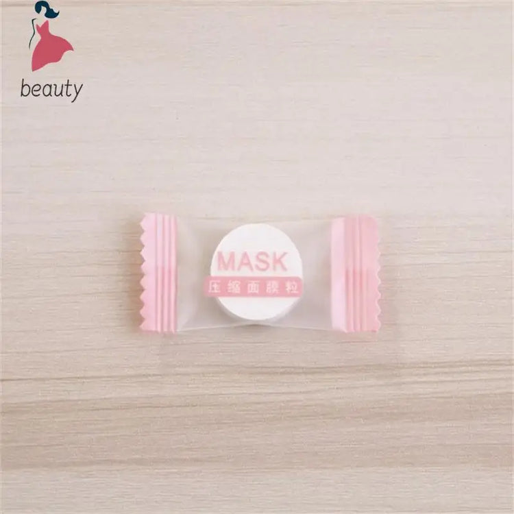 Ultra-Thin Moisturizing Disposable Compression Facial Mask Cotton Facial Sheet Face Skin Care Wrapped Masks Paper 5/10/15pc/Bag