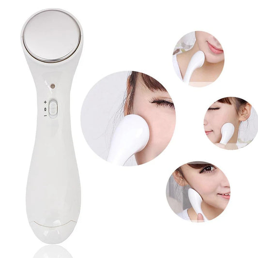 Woman Anti-wrinkle Whiten Ionic Face Massager Skin Care Facial Cleaner Beauty Electronic Iontophoresis