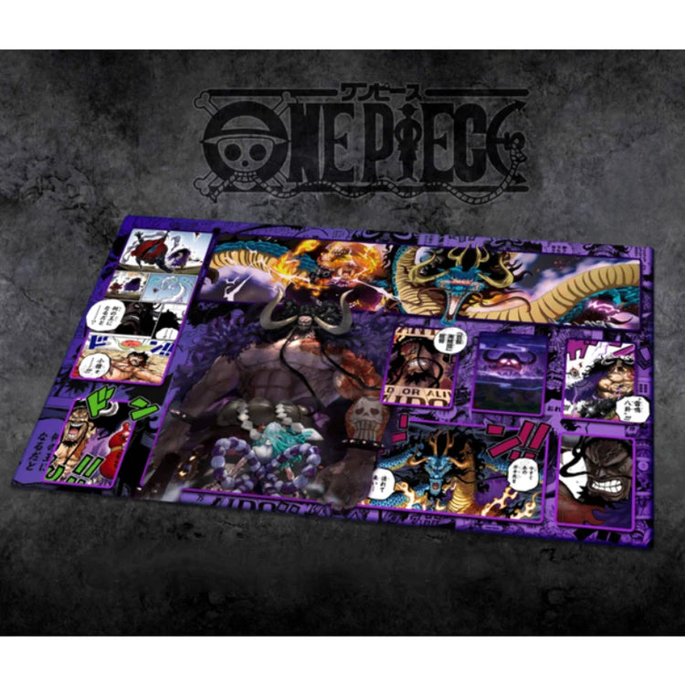 Anime One Piece OPCG 60*35cm Dedicated GAME Card PlayMat Battle Against Luffy Law Perona Robin Sakazuki Comic Book Series Toys