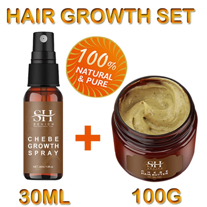 Chebe Traction Alopecia Thicken Oil Anti Hair Loss Treatment Spray Craze Fast Hair Growth  Products Sevich Anti Break Hair Care