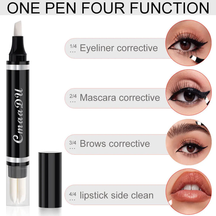 Makeup Remover Pen Gentle And Non-Irritating Fix Multi-Functional Make Up Corrector Pen For Eyes Lips Gently And Off Face