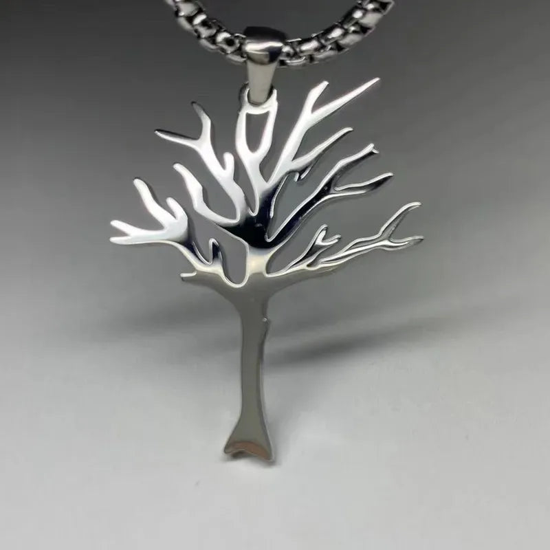 New Personalized Stainless Steel Tree Of Life Pendant Necklace Jewelry Accessories For Men And Women Jewelry Gifts Wholesale