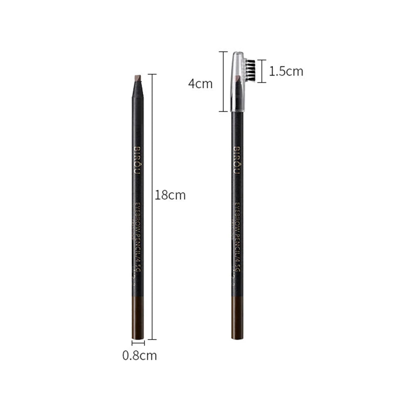 1PC Eyebrow Pencil Waterproof Microblading Eyebrow Pen Tint Tattoo Eyebrows Makeup 6 Colors Natural Long Lasting Eye Brow Pencil