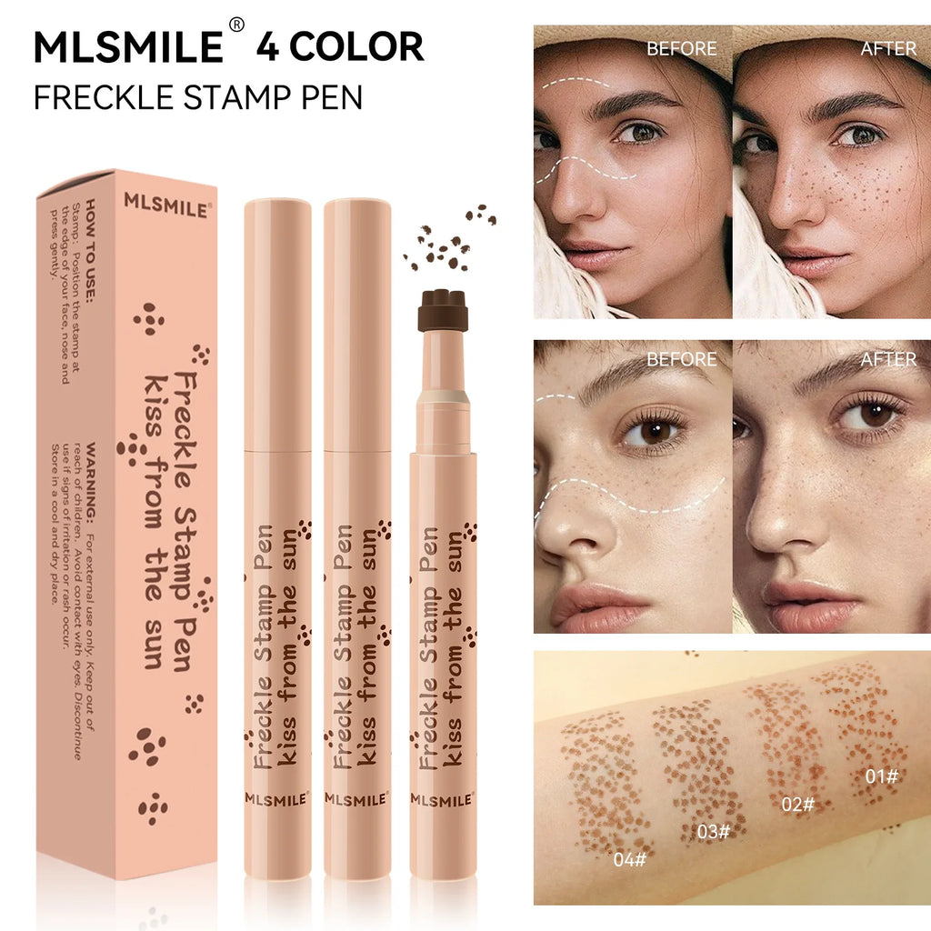 Natural Freckle Pen Waterproof Simulation Fake Spot Makeup Tool Lasting Waterproof Face Dot Spot Pen Eyeliner Korean Cosmetics