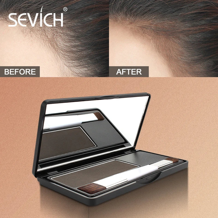 Unisex 4 Color Hair Root Touch-up Hairline Powder 8g Waterproof Hair Shadow Powder Hair Root Cover Up Concealer Hair Care