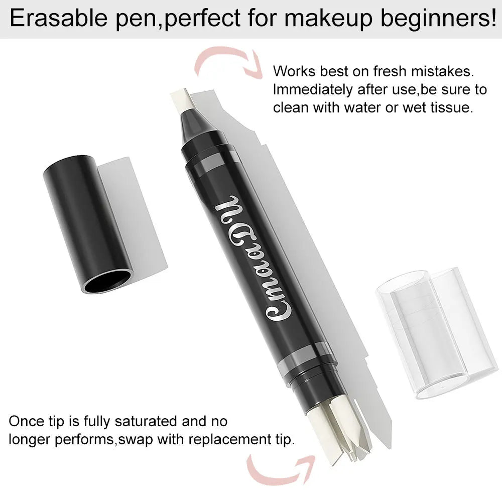 Makeup Remover Pen Gentle And Non-Irritating Fix Multi-Functional Make Up Corrector Pen For Eyes Lips Gently And Off Face